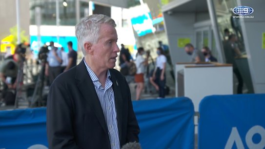 Tennis Australia CEO Craig Tiley reveals how the Melbourne lockdown will impact the players at the Australian Open