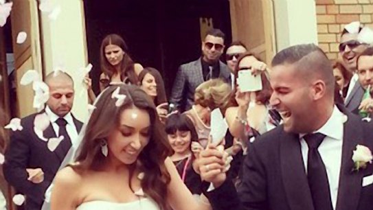 Lavish: Alex Macris and Jessica Ingham last year.