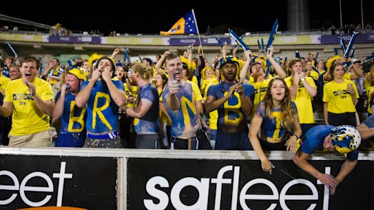 ACT Brumbies hope '15 for 15' bid helps get crowds back to Super Rugby