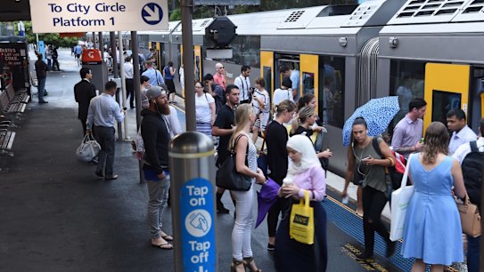 Fewer trains on the Bankstown Line will stop at St Peters during peak hours.