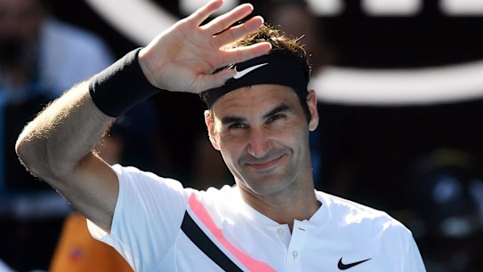 Roger Federer's dominance has continued into another year.