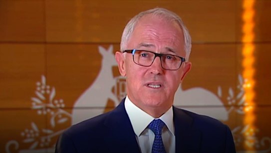Malcolm Turnbull is all too aware of the sceptical right-wing eyes burning a hole in his back.