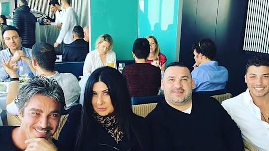 John Ibrahim and his business partner Margaret Staltaro.