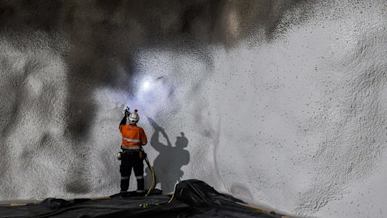 Dark matter lab under-construction.