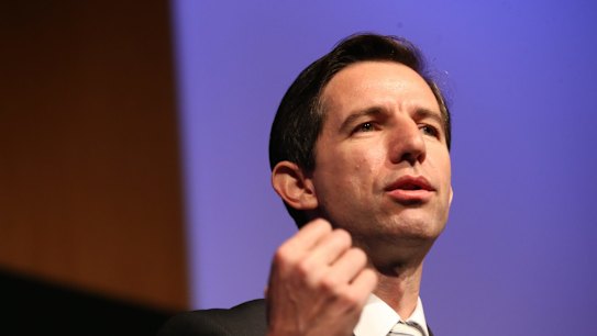 Education Minister Simon Birmingham.