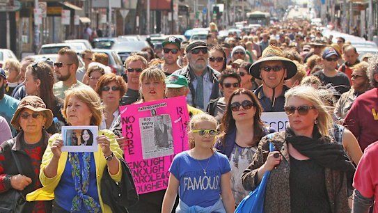 The case of the woman who disappeared on her way home from Friday drinks created great angst in the community.