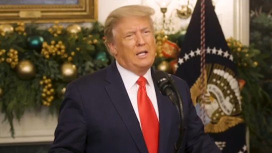 Donald Trump has blasted the $1 trillion COVID-19 relief bill passed by Congress, labelling it wasteful and suggesting he won’t sign it. 