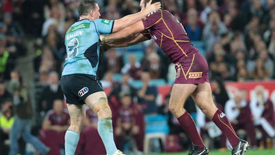 Nate Myles and Paul Gullen