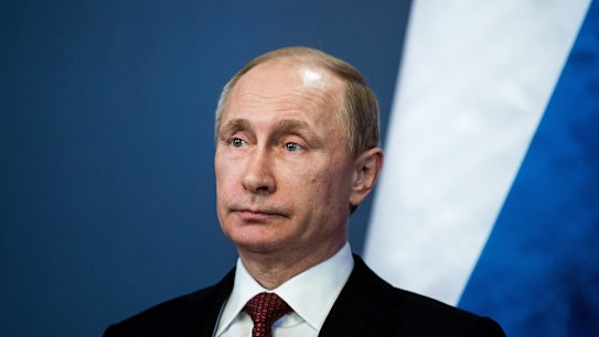 New father? Russian president Vladimir Putin.