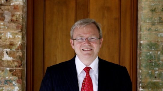Former prime minster Kevin Rudd says the time has come to recognise Palestine.