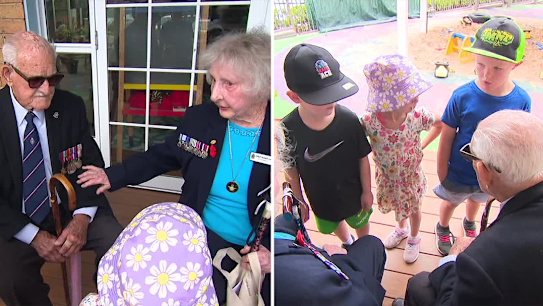 RSL New South Wales is connecting children with former servicemen and women ahead of Remembrance Day.