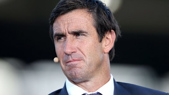No to Blues job: Legendary Blues halfback Andrew Johns does not want the NSW head coach's role.