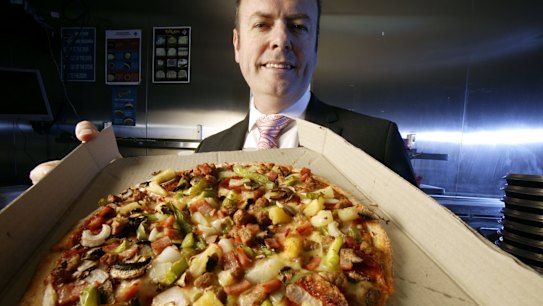 Don Meij, chief executive of Domino's Pizza. 