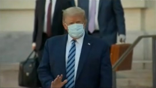 US President Donald Trump has been discharged from Walter Reed Medical centre after he was being treated COVID-19.