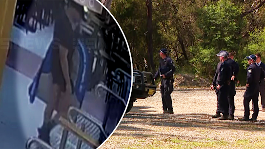 Chilling footage has emerged of accused killer Beau Lamarre-Condon in the moments before and after he allegedly murdered Jesse Baird and his partner Luke Davies.