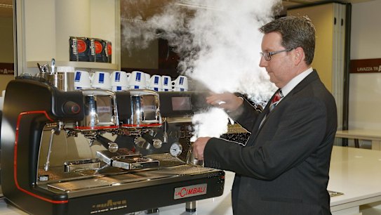 Nigel Meakins will lead Lavazza's new Australian business. 