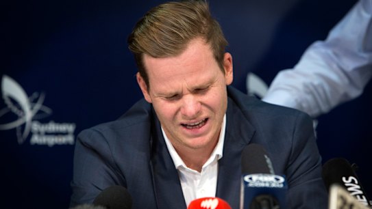 'Captain Cry Baby': No sympathy for Steve Smith from British press