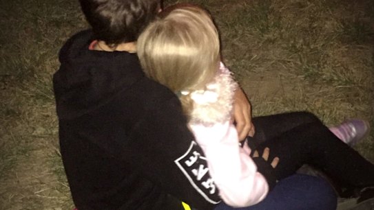 Parental permission was not granted to restrain this Canberra schoolboy in the 2m x 2m cage.