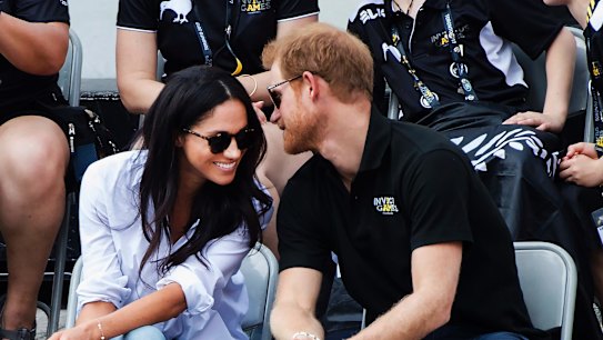Prince Harry and his fiancee Meghan Markle.