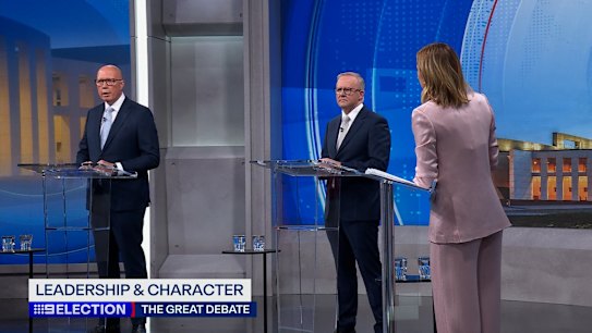 There were heated exchanges as Anthony Albanese and Peter Dutton went head-to-head for the third time in this campaign.