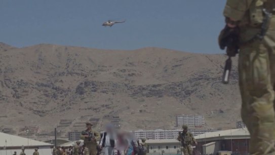 Islamic State terrorists have claimed responsibility for two massive explosions near Kabul Airport.