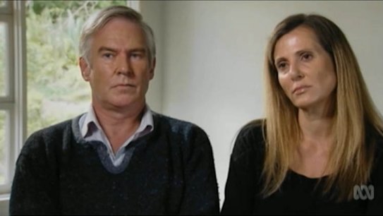 Michael Lawler with his partner Kathy Jackson.