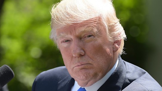 Donald Trump has lashed the Russia-linked investigations into him and his team.