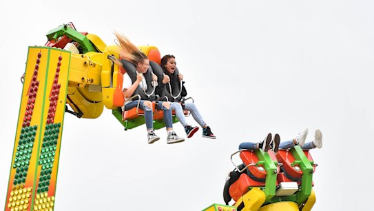 The last day of Moomba at Alexandr gardens. 