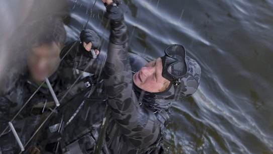 Prince Harry joined Australian Navy clearance divers.