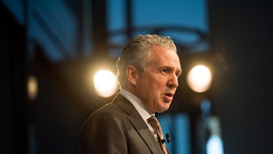 Penned in: Telstra boss in a tight corner