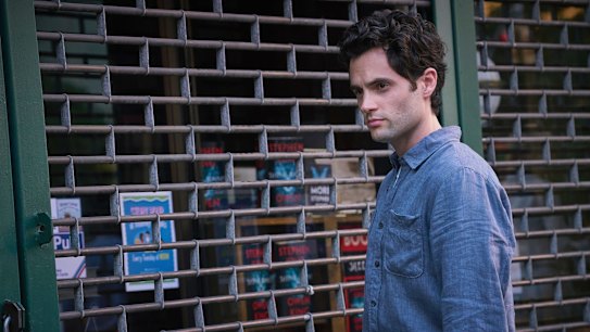 Penn Badgley in You, named one of the top 10 TV shows of 2018 by the Associated Press.