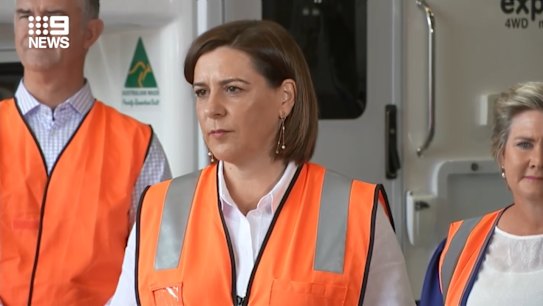 Queensland LNP Leader Deb Frecklington has denied the party received political donations after campaign dinners, in breach of state election laws.