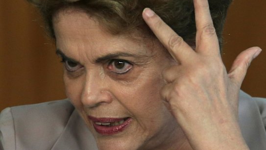 Brazil's President Dilma Rousseff could be kicked out of office if her opponents are successful with a motion in the country's Congress.