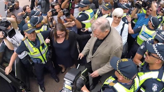 ABC: George Pell Leaves court after being found guilty ABC