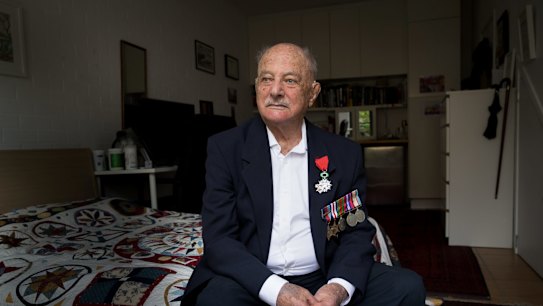 Harold Brabin, 95, who flew with Bomber Command in WW2.