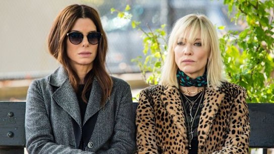 Sandra Bullock and Cate Blanchett in Ocean's 8.