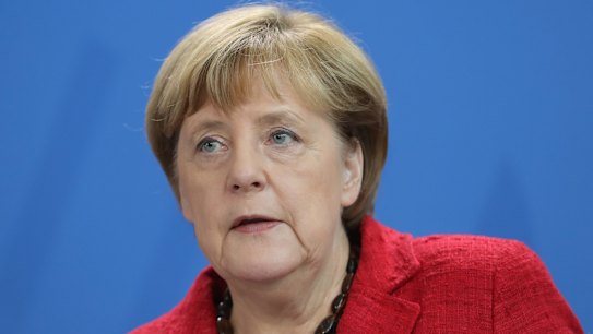 German Chancellor Angela Merkel.