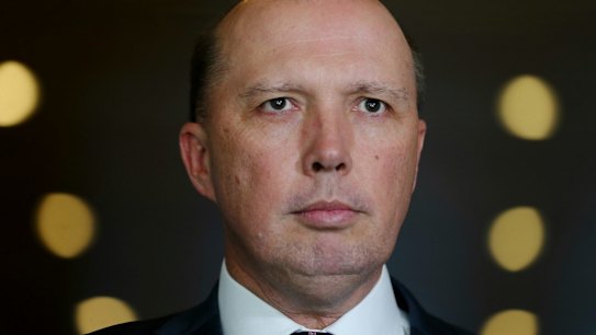 Minister for Immigration and Border Protection Peter Dutton
