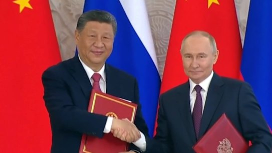 Former Victorian Premier Dan Andrews and ex foreign minister Bob Carr to attend huge parade showcasing Chinese military might.