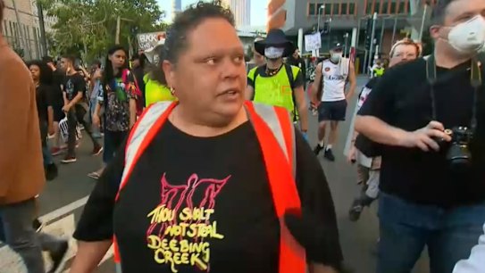 The aunt of David Dungay Jr, an indigenous man who died in police custody in 2015 spoke on the Brisbane Black Lives Matter marches and indigenous deaths in custody.