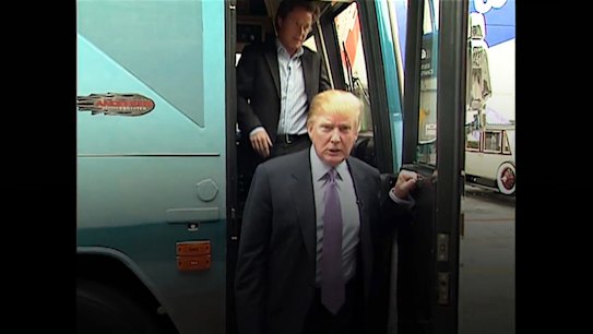 Captured on tape: Billy Bush and Donald Trump discussing women. 