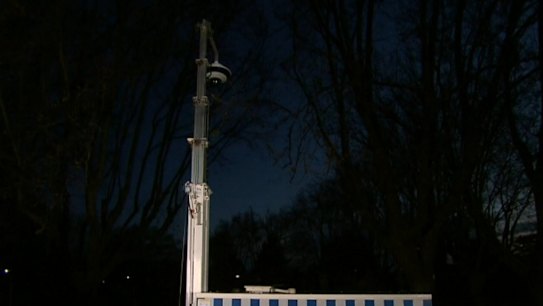 Surveillance cameras have been planted in public spaces to catch Melburnians flouting lockdown.