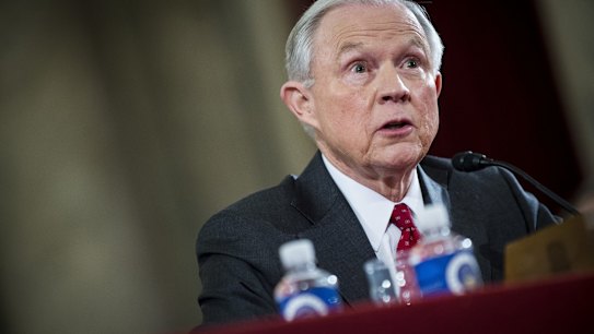 US Attorney General Jeff Sessions.