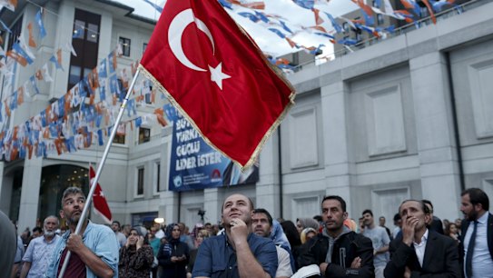 Erdogan claims victory in Turkey's presidential election