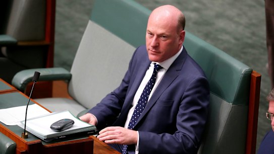 Liberal MP Trent Zimmerman is working on the bill with Senator Dean Smith. 