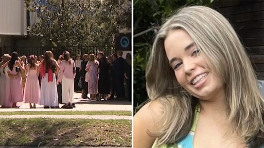 Teenager Holly Morton-Bowles has been farewelled today with a funeral service in Melbourne's bayside suburbs.