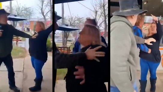 Council candidate Andrew Thaler had a run-in with Nimmitabel cafe owner Sandra Drayton in May. He is now barred from that premises, as well as council chambers.