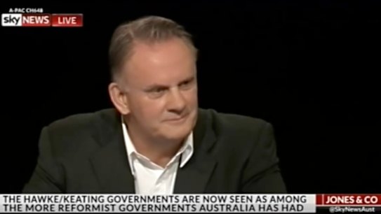 Mark Latham was sacked by Sky News last week after calling a Sydney high school student "gay".