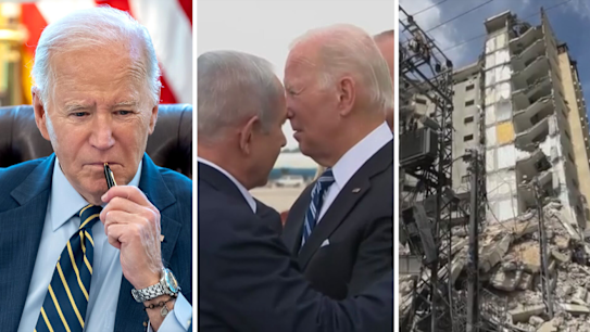 US President Joe Biden has told Israel's Prime Minister Benjamin Netanyahu that the air strike that killed Australian aid worker Zomi Frankcom was "unacceptable".
