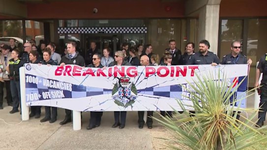 Victoria Police officers are set to strike for the first time in more than 20 years, demanding better pay and working conditions.